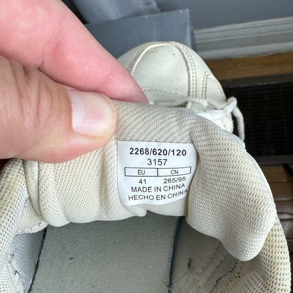 Zara Man CREAM LUG SOLE SNEAKERS Shoes Size 8 41 - Picture 6 of 8